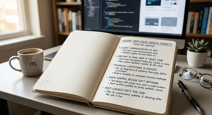 Lessons From Failed Website Projects cover