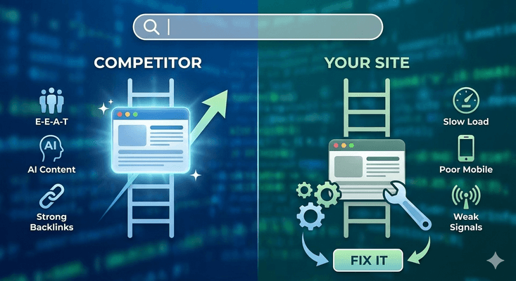 Why Your Competitor's Website Ranks Higher cover